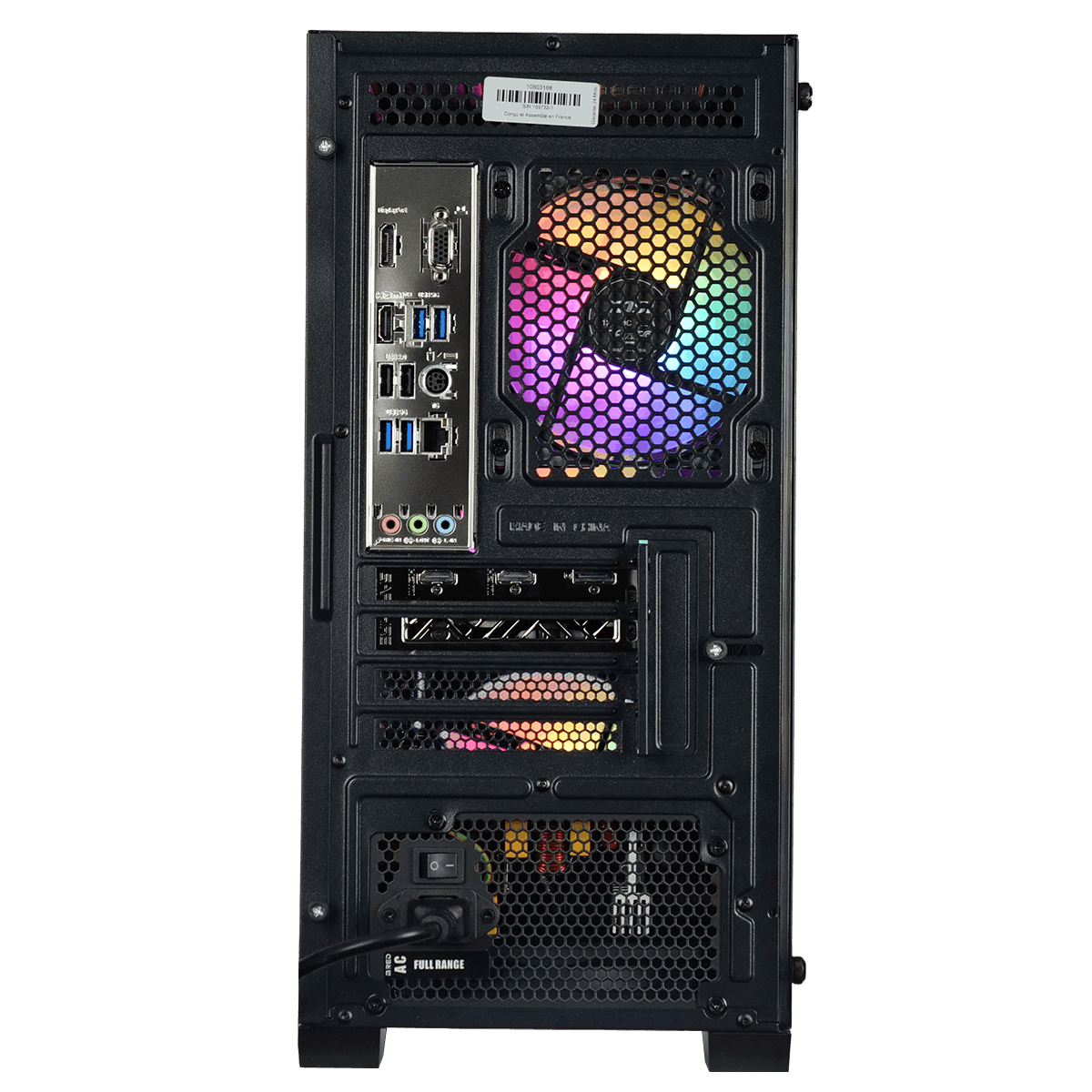 Cybertek DASH - R5-5500/RX9060XT-16Go/32Go/500Go (PCG-10603168) - Achat / Vente PC Fixe sur Cybertek.fr - 5