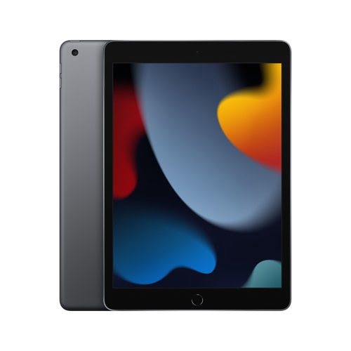 image produit Apple iPad (2021) 64 Go Wi-Fi Gris Sidéral Cybertek