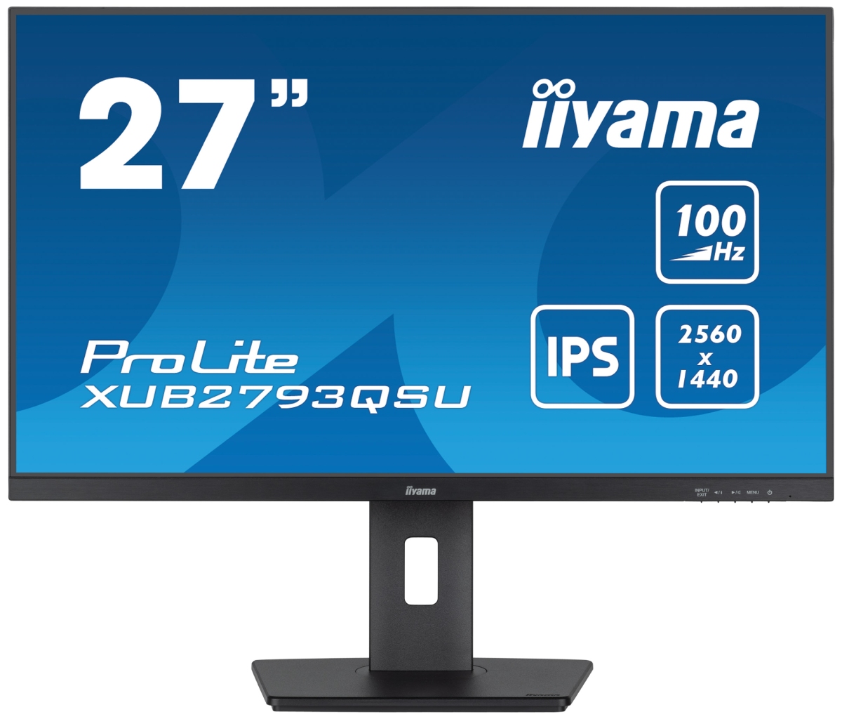 Iiyama 27 pouces  XUB2793QSU-B6-ES - Ecran PC Iiyama - Cybertek.fr - 0