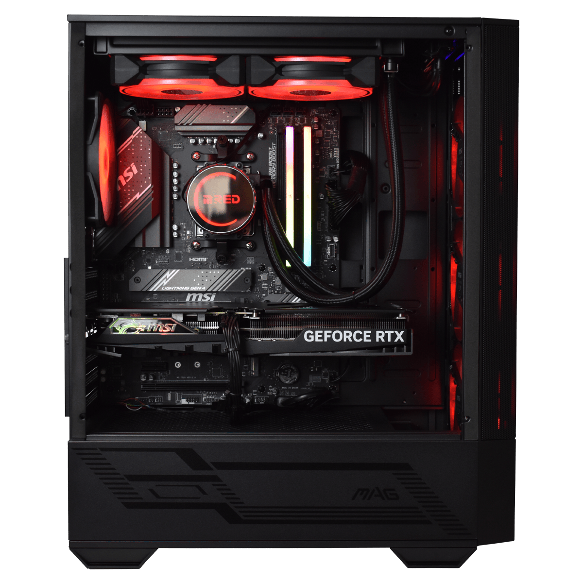 Cybertek DANTE - R5-7500F/4060TI/32Go/1To (PCG-10602110) - Achat / Vente PC Fixe sur Cybertek.fr - 1