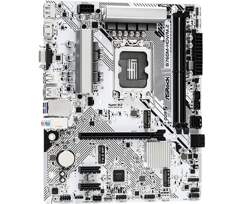 ASRock B760M-HDV/M.2 Micro-ATX  - Carte mère ASRock - Cybertek.fr - 2