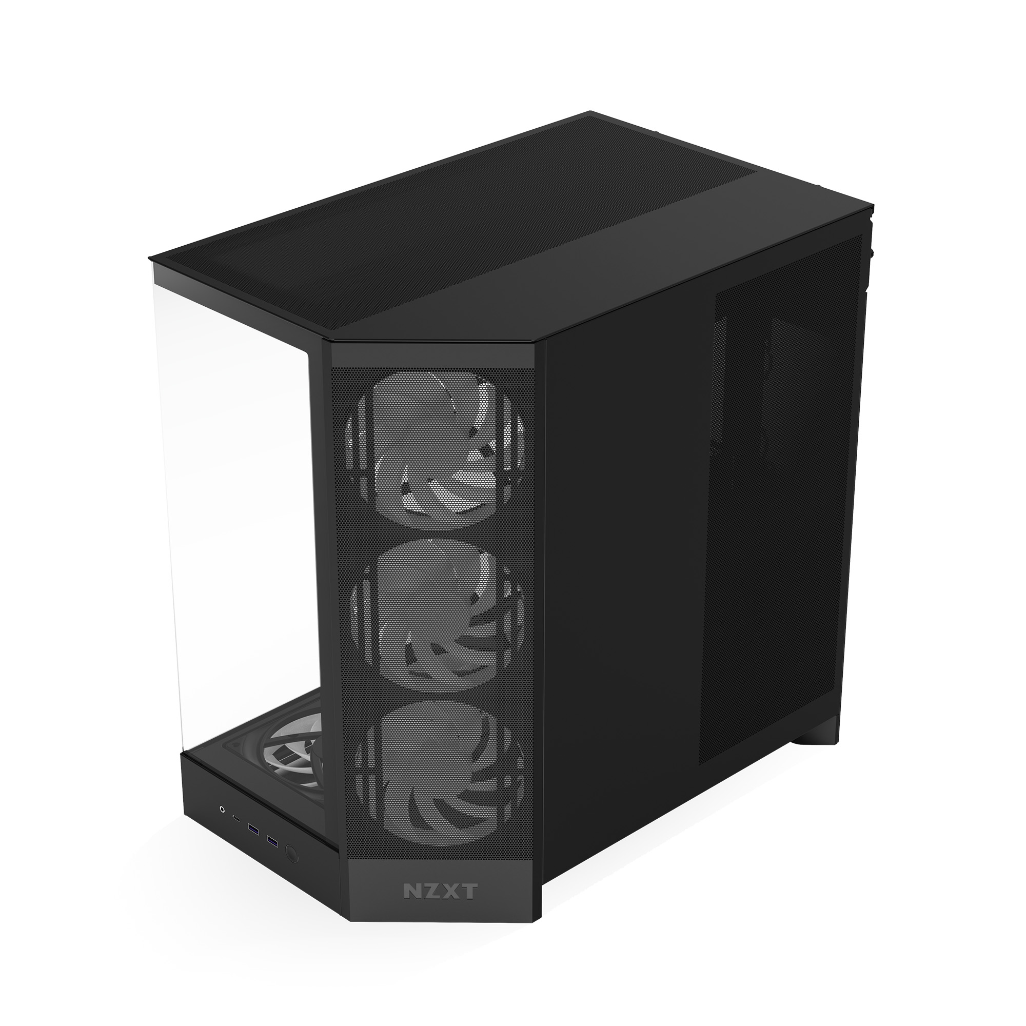 NZXT H9 Flow RGB+ Noir Noir - Boîtier PC NZXT - Cybertek.fr - 2