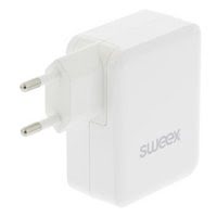 Cybertek Chargeur mural 3 ports - 2xUSB-A - USB-C - Blanc (CH-016WH) - Achat / Vente Chargeur sur Cybertek.fr - 2