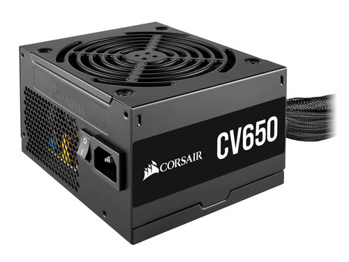 image produit Corsair ATX 650W - CV650 80+ Bronze - CP-9020236-EU Cybertek