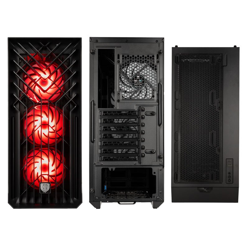 Kolink Unity Cascade ARGB Noir Noir - Boîtier PC Kolink - 3
