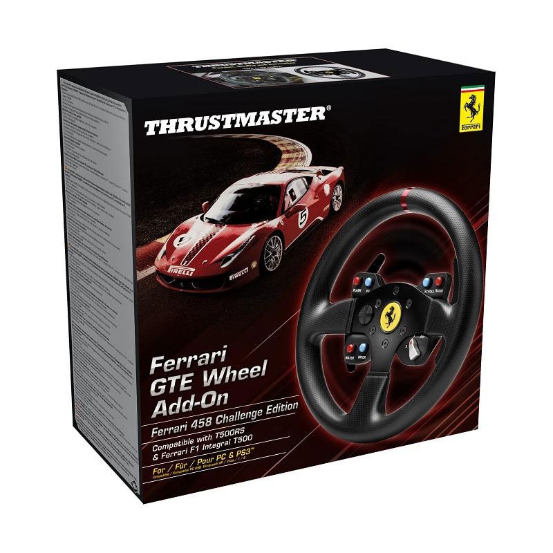 ThrustMaster Ferrari GTE F458 Wheel Add-On - Périphérique de jeu - 1