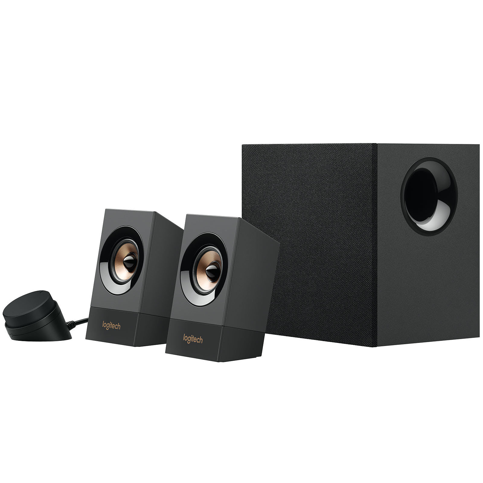 Logitech 2HP+Caisson Z537 Powerful Speakers Bluetooth  - Enceinte PC Logitech - 0