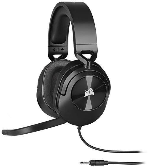 Corsair HS55 Stereo Stereo Noir - Micro-casque - Cybertek.fr - 1