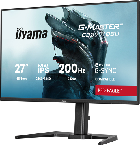 Iiyama 27 pouces  GB2771QSU-B1 - Ecran PC Iiyama - Cybertek.fr - 2