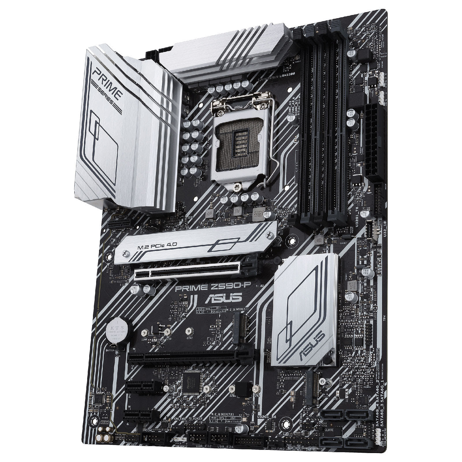 Asus PRIME Z590-P ATX  - Carte mère Asus - Cybertek.fr - 2