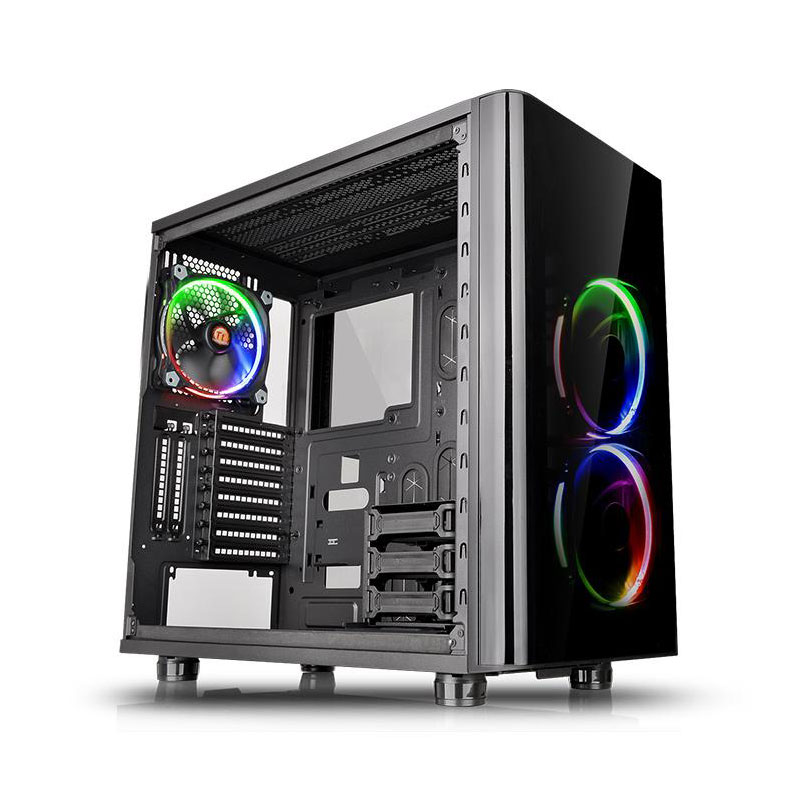 Thermaltake View 31 Tempered Glass RGB Noir - Boîtier PC - 0