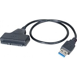 image produit  Adaptateur USB3.0 pour DD 2.5" alimentation SATA Cybertek