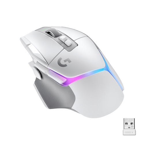 Logitech G502 X PLUS WHITE - Souris PC Logitech - Cybertek.fr - 0