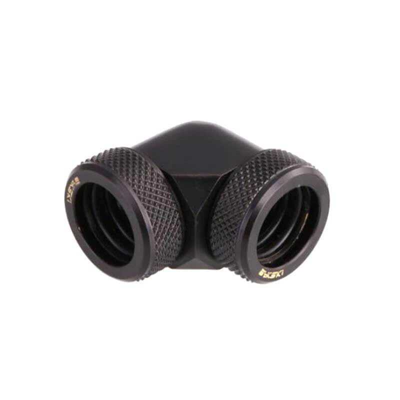 CONSTRUCTEUR Raccord tube rigide 90° noir - 14mm - Watercooling - 0