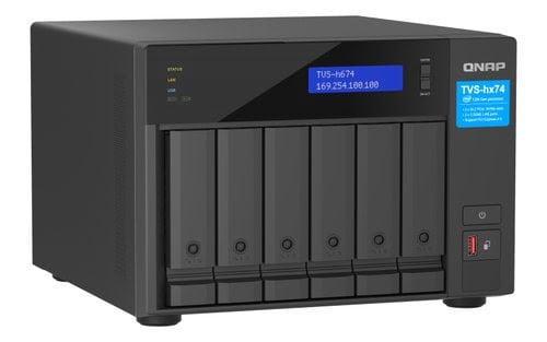 Qnap TVS-H674-I5-32G - 6 HDD/i5-12400/32Go - Serveur NAS Qnap - 2