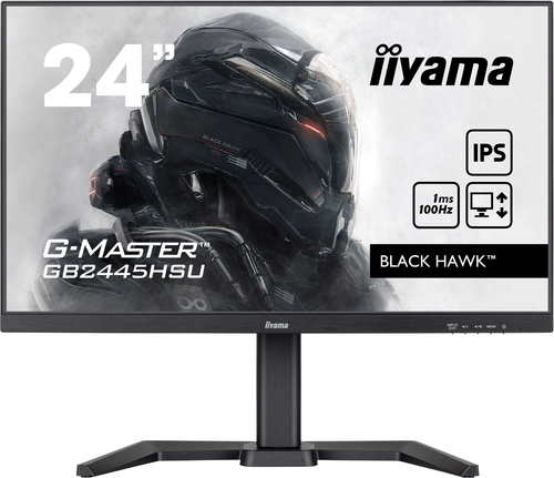 Iiyama 24 pouces  GB2445HSU-B2 - Ecran PC Iiyama - Cybertek.fr - 0