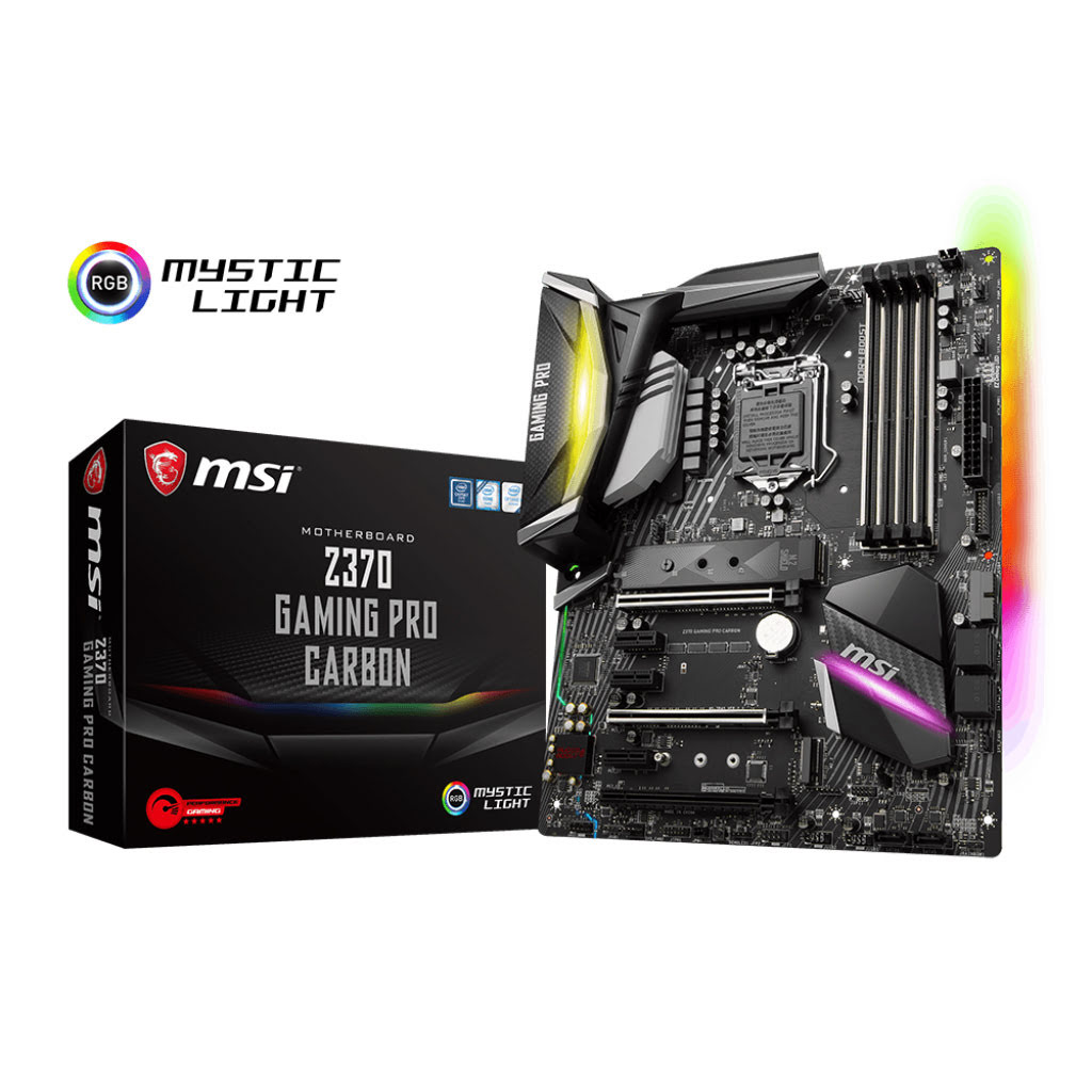 MSI Z370 GAMING PRO CARBON ATX  - Carte mère MSI - Cybertek.fr - 0