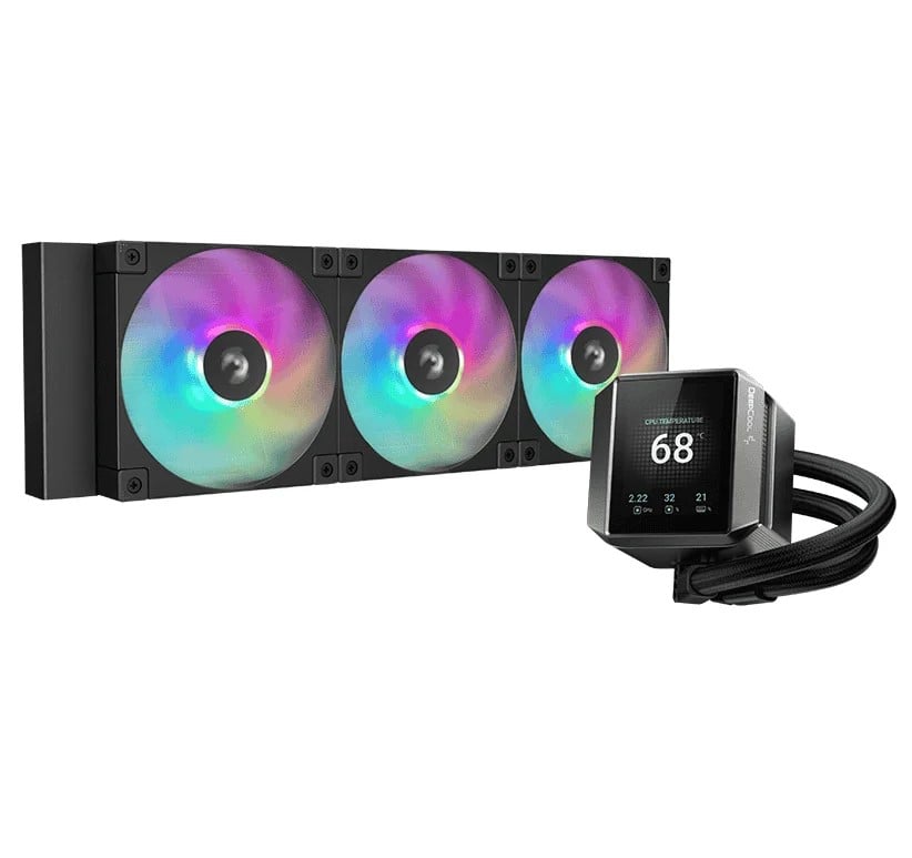 Deepcool CG530U Noir + Mystique 360 ARGB Noir - Boîtier PC - 7