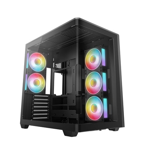 Deepcool CG590U 5F Noir Noir - Boîtier PC Deepcool - Cybertek.fr - 0