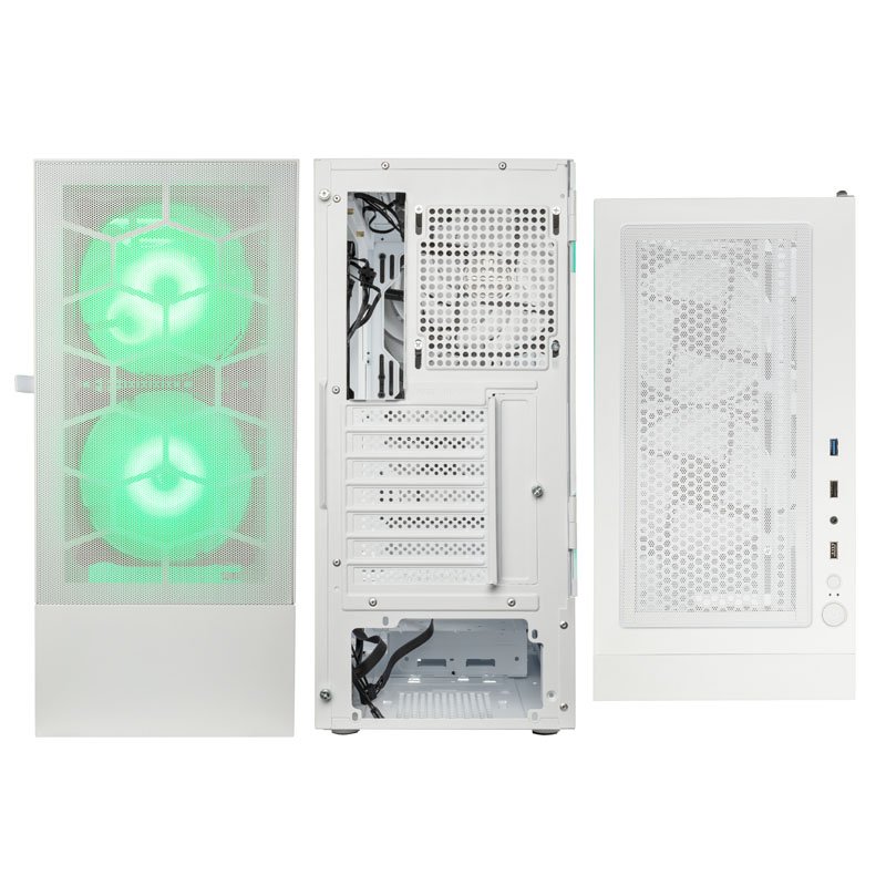 Kolink Observatory MX Mesh ARGB Blanc Blanc - Boîtier PC Kolink - 3