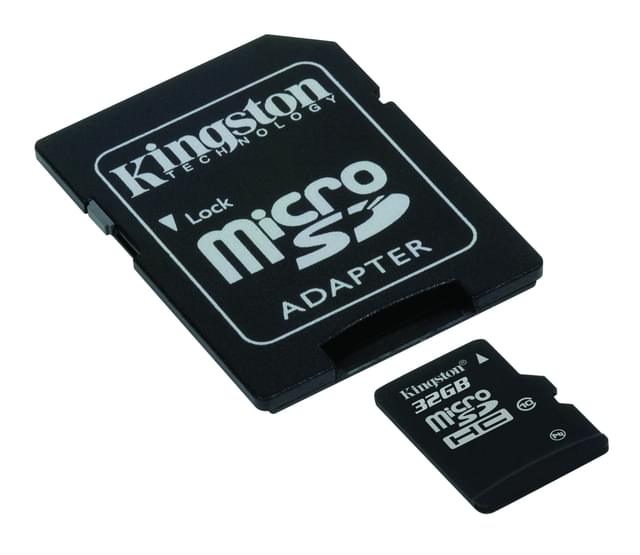 Marque/Marque Micro SDHC 32Go Class 10 + Adapt. - Carte mémoire - 0