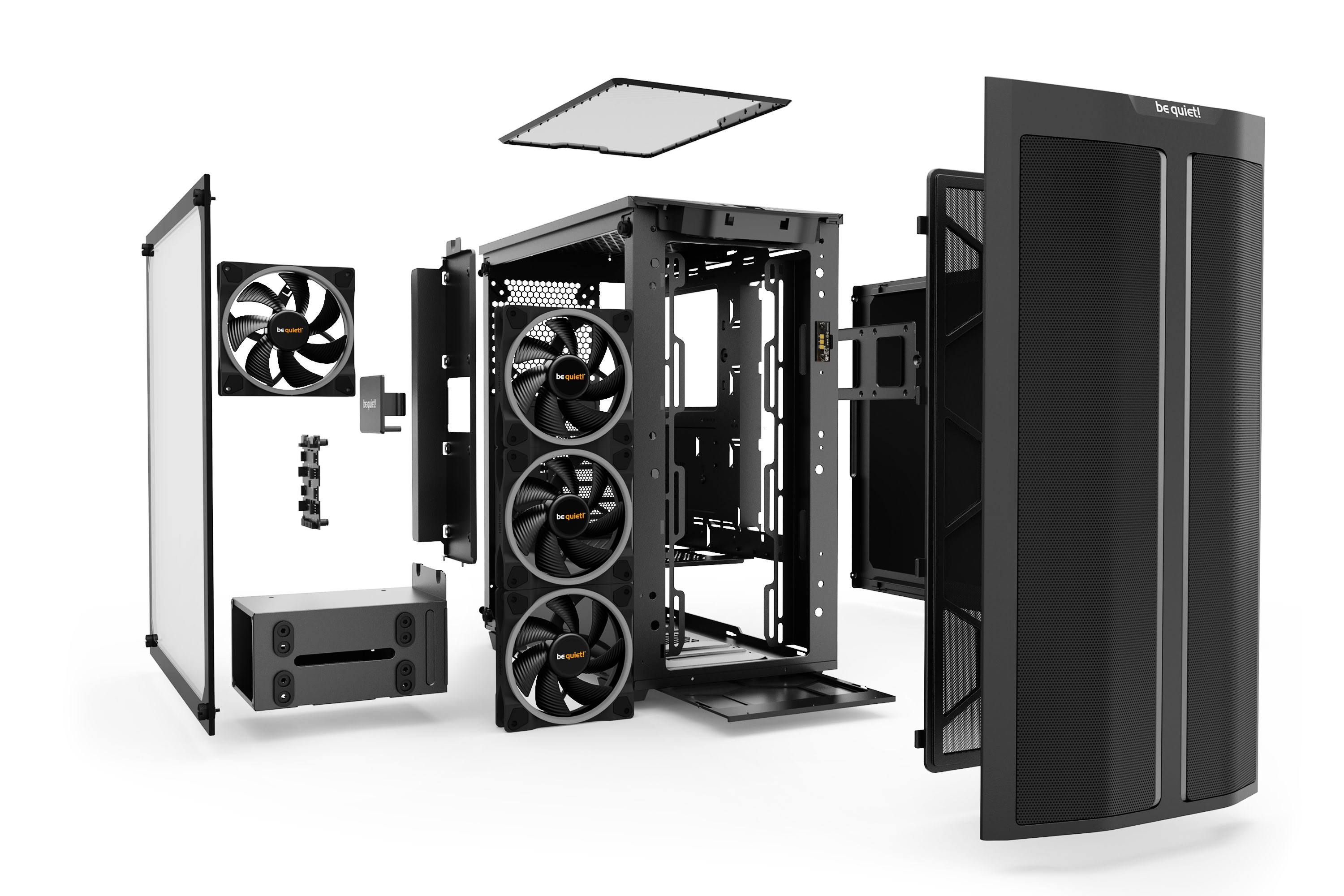 be quiet! Pure Base 500 FX Noir BGW43 Noir - Boîtier PC be quiet! - 2
