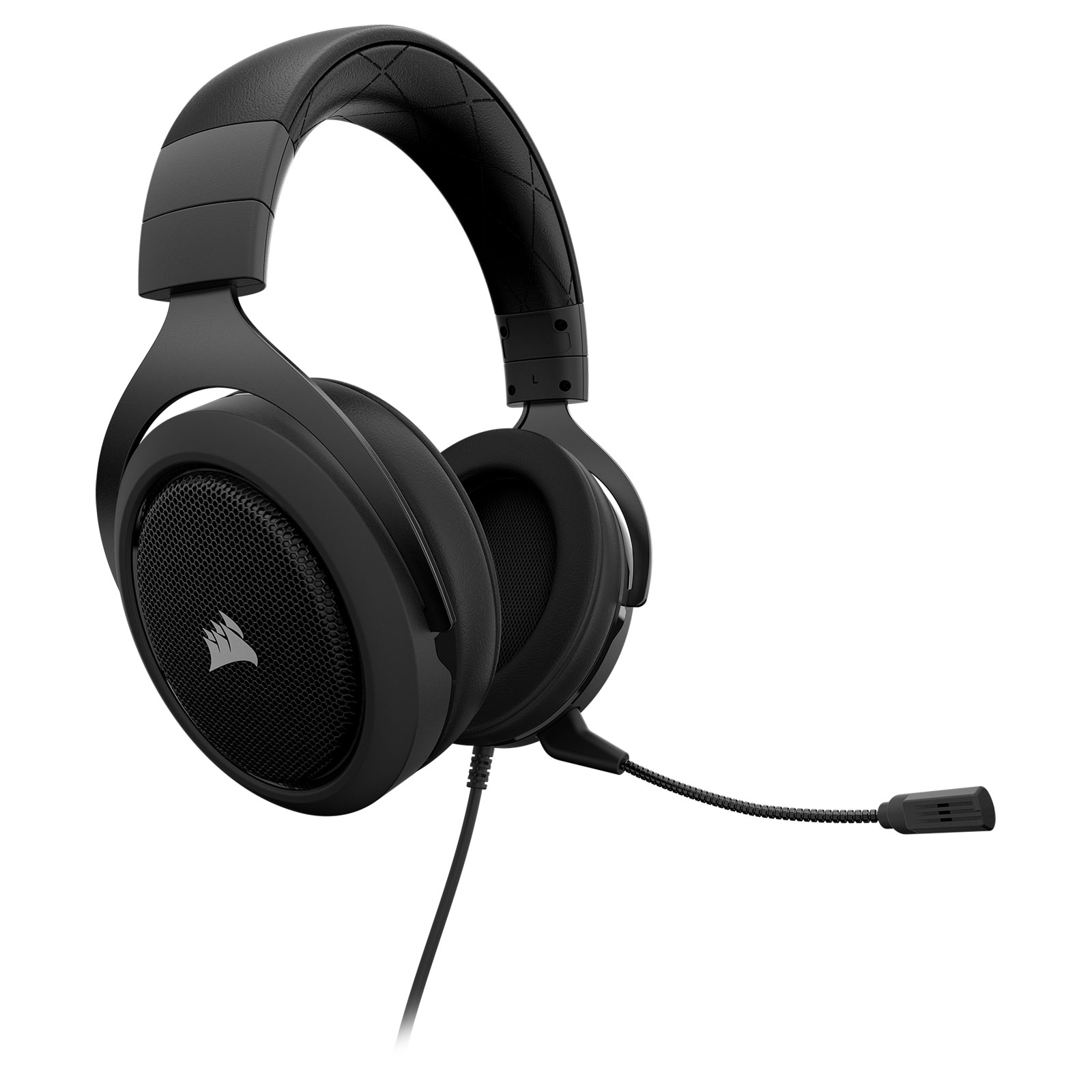 Corsair HS50 Stereo Gaming Headset Carbon Stereo - Micro-casque - 0