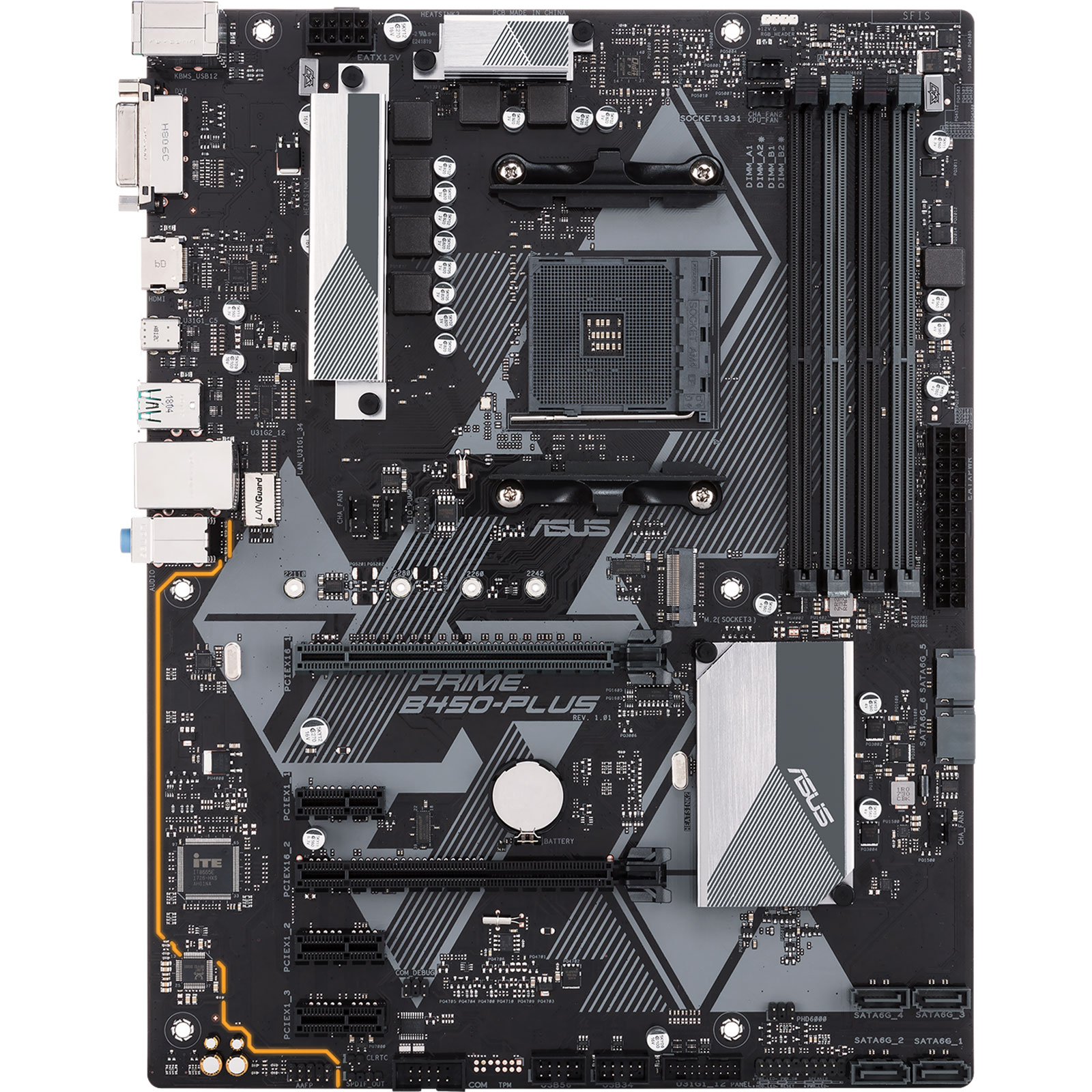 Asus PRIME B450PLUS ATX DDR4 Carte mère Asus Cybertek.fr