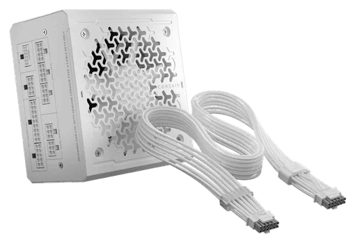 Corsair 3200D RS ARGB White + RM1000e Blanc Blanc - Boîtier PC - 7
