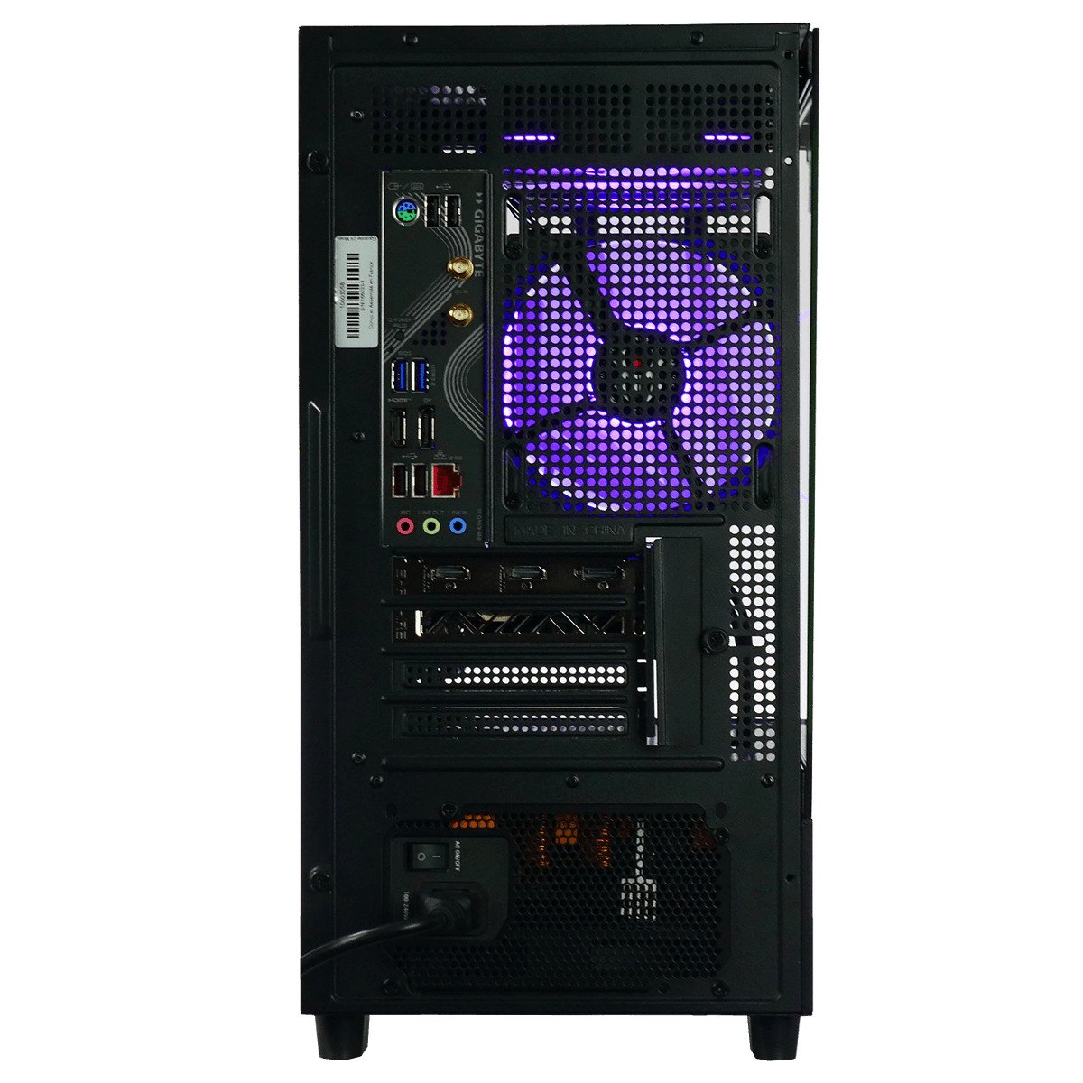 Cybertek STELLAR - R7-8700F/RX9060XT-8Go/32Go/1To (PCG-10603058) - Achat / Vente PC Fixe sur Cybertek.fr - 5
