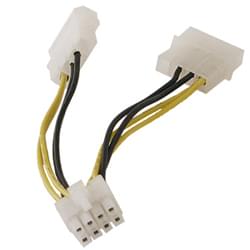 No Name Câble alim. carte Graphique molex vers 6,8 broches
