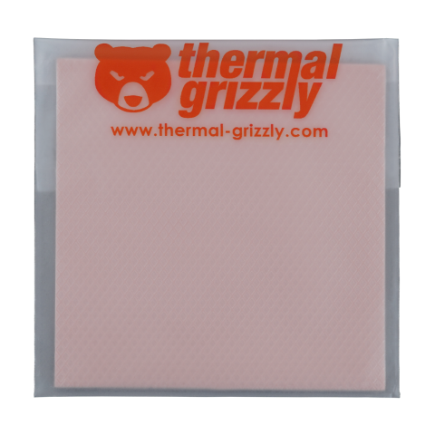 Lot de 2 Minus Pad 8 - 100 x 100 x 1,0 mm - Thermal Grizzly TG-MP8-100-100-10-2R - 3