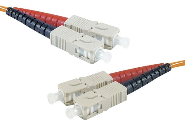 Connectique réseau Cybertek Cordon fibre optique OM2 SC/SC 50/125 - 2.00 m