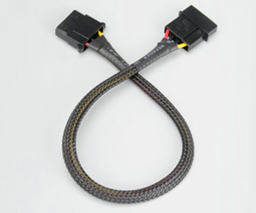 Cable rallonge  molex 4 pin 30 cm - Connectique PC - Cybertek.fr - 0