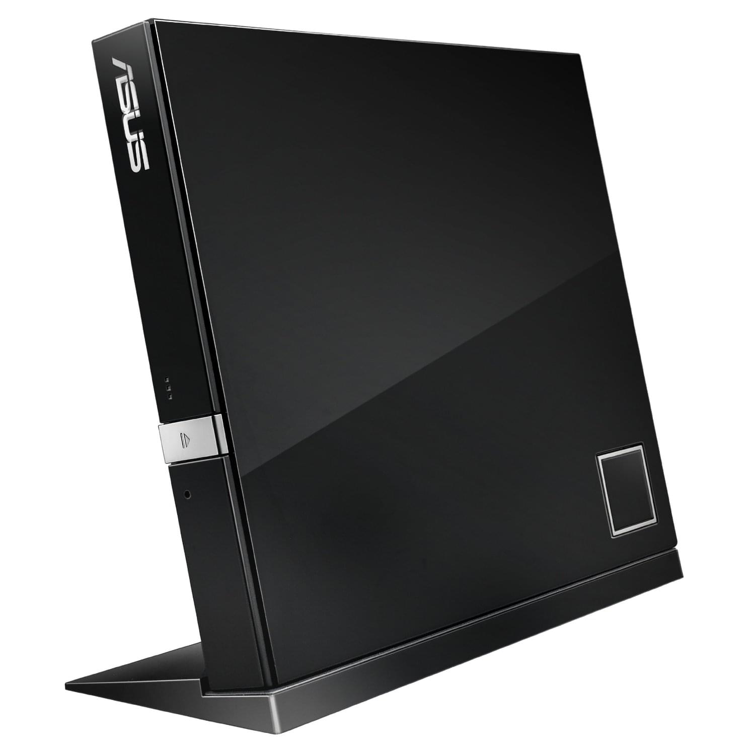 Asus Externe Slim Blu-Ray USB2 - SBW-06D2X-U/BLACK - Graveur - 0