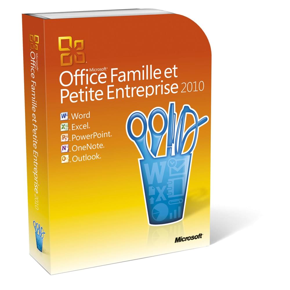 Microsoft Office Famille/Petite Entreprise 2010 Boite - DVD - Logiciel suite bureautique - 0