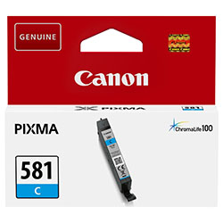 Consommable imprimante Canon Cartouche Cyan CLI-581 C - 2103C001 Cybertek
