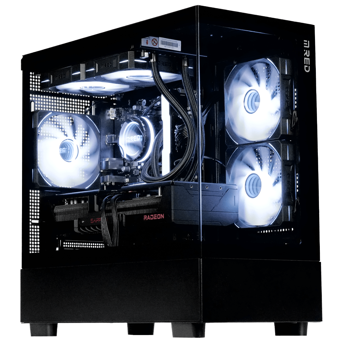 Cybertek Black Iron - R7-8700F/9070XT/32Go/1To - BF07 (PCG-10602739) - Achat / Vente PC Fixe sur Cybertek.fr - 0