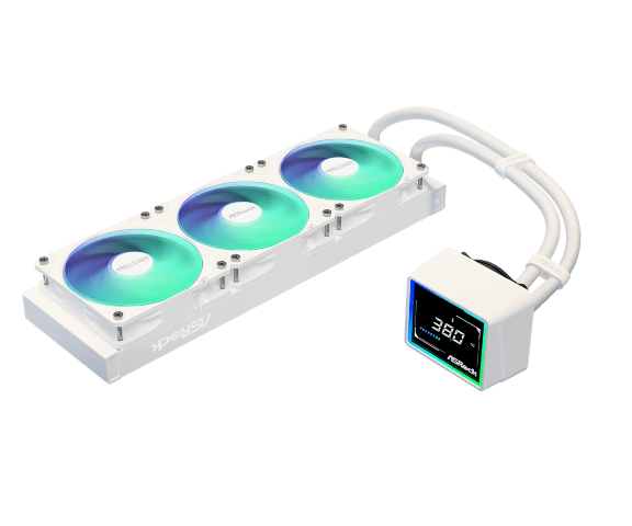ASRock Challenger 360 DIGITAL - 360mm - Blanc - Watercooling - 4