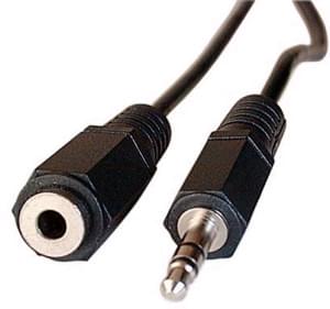 Rallonge M/F Jack 3.5 10m  - Connectique TV/Hifi/Video - 0
