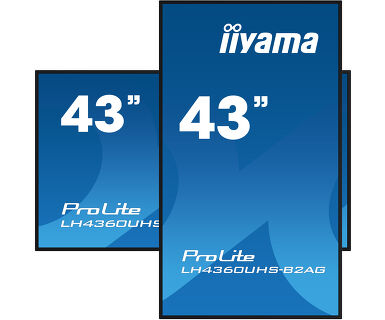 Iiyama 27 pouces  LH4360UHS-B2AG - Ecran PC Iiyama - Cybertek.fr - 0