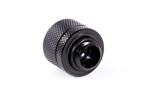 Alphacool Fitting Anti-Off pour Tube rigide noir 14mm G1/4 - Watercooling - 1
