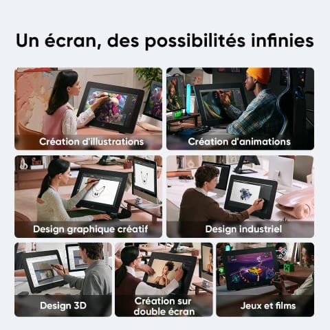 XPPEN Artist Pro 24 Gen 24K/5080LPI/24"/Noir - Tablette graphique - 3