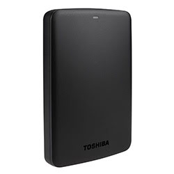 image produit Toshiba  2To 2"1/2 USB3.0 Noir Cybertek