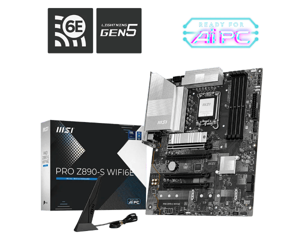 MSI PRO Z890-S WIFI6E ATX  - Carte mère MSI - Cybertek.fr - 0