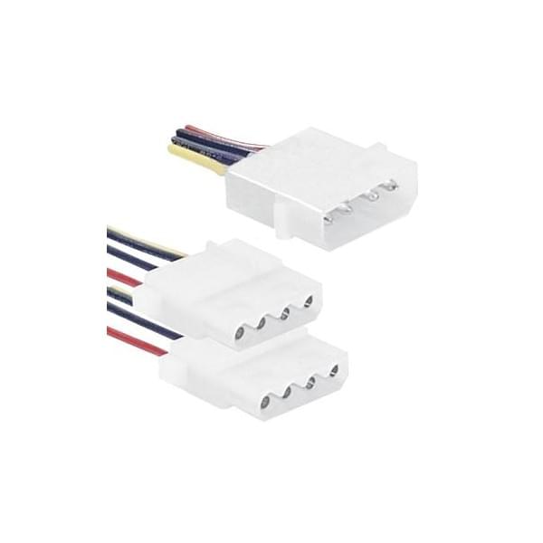 Doubleur Alimentation molex en Y 5'1/4 - Connectique PC - 0