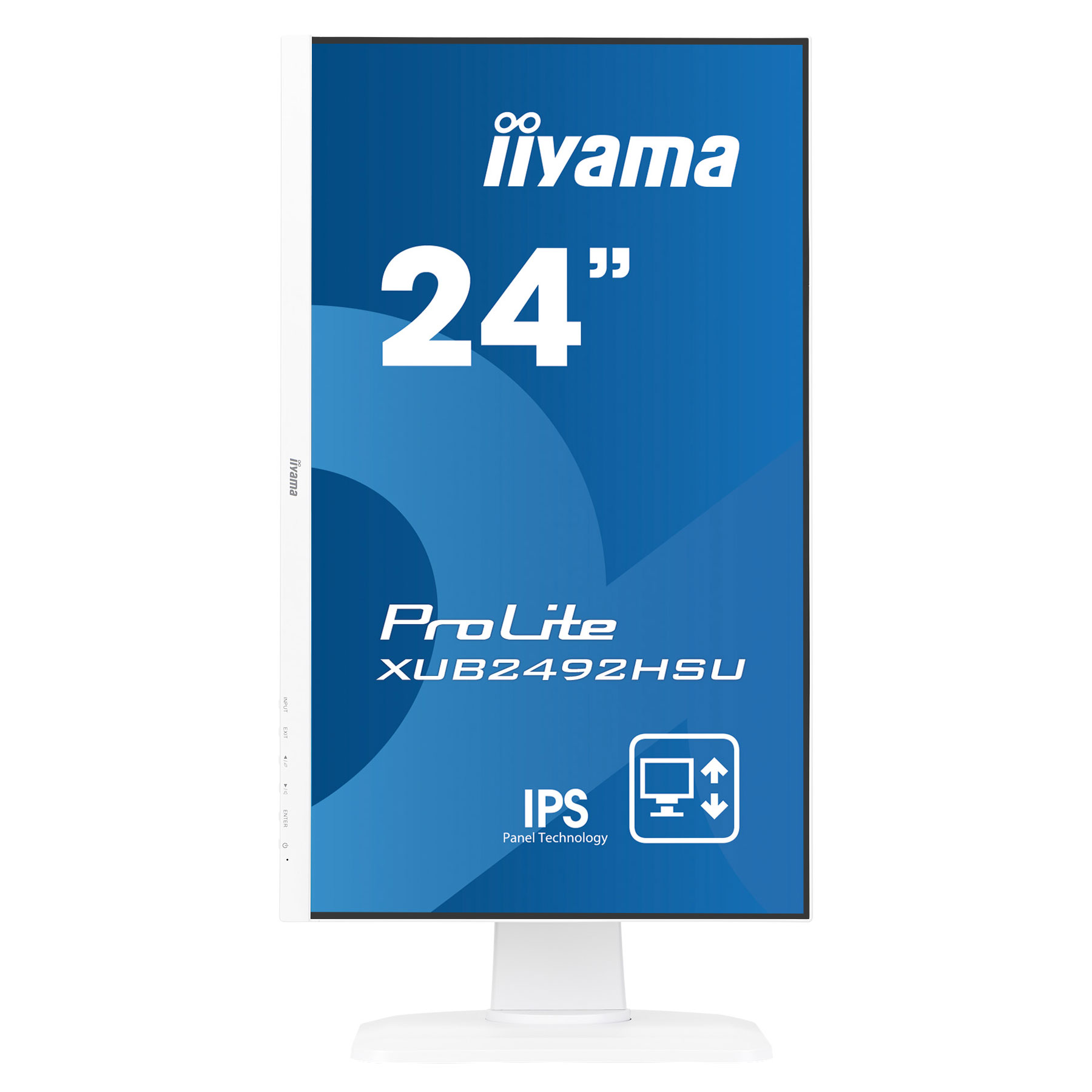 Iiyama 24 pouces  XUB2492HSU-W1 - Ecran PC Iiyama - Cybertek.fr - 1
