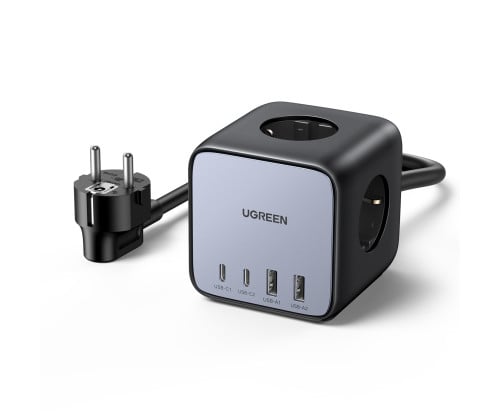 UGREEN Station de charge cube 7 ports - 65W - Noir/Gris (60113) - Achat / Vente Chargeur sur Cybertek.fr - 2