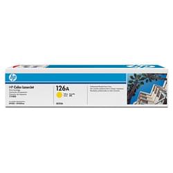 image produit HP  Toner 126A Yellow CE312A Cybertek