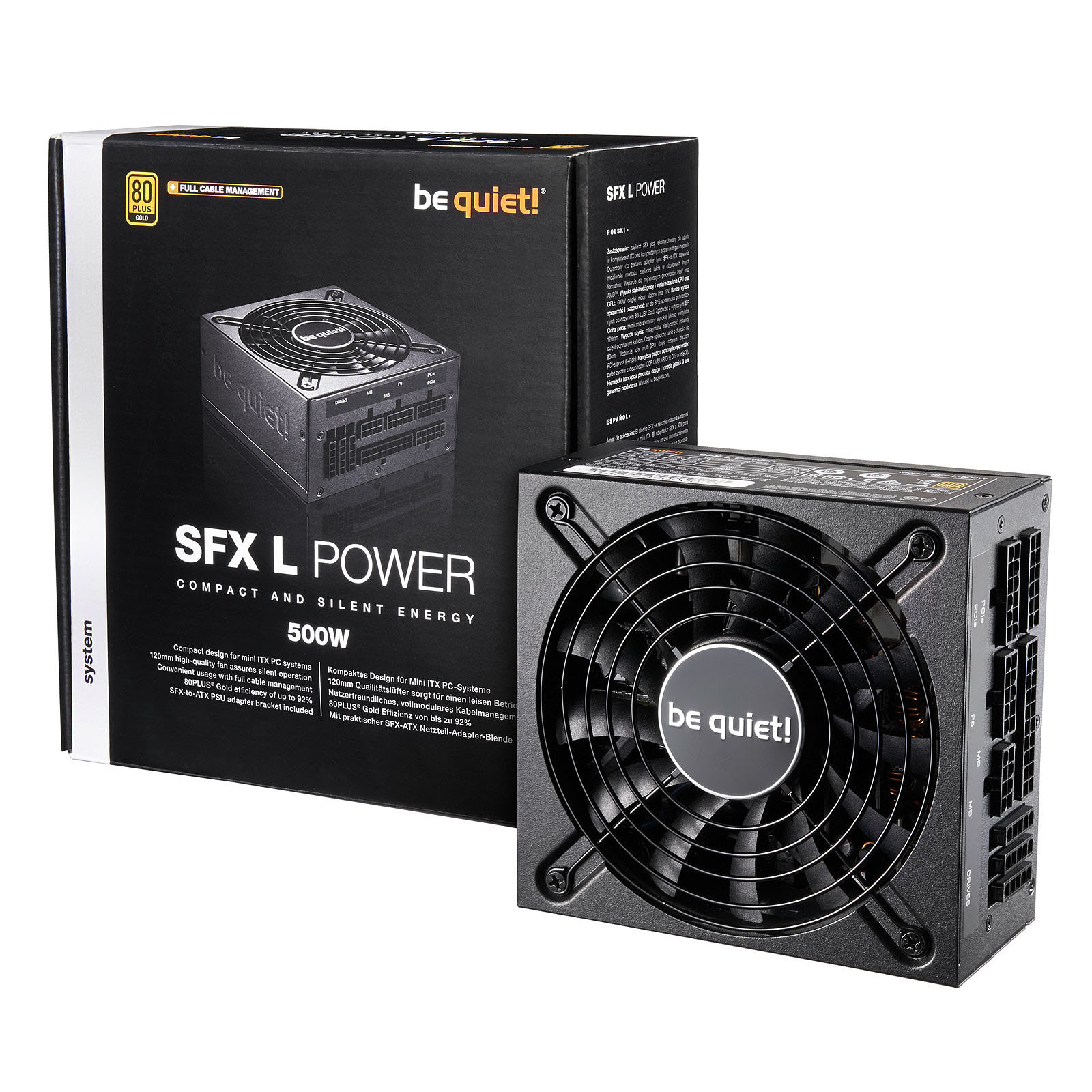 be quiet! SFX-L POWER (SFX-L 500W) - Alimentation be quiet! - 0